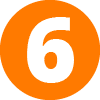 Webdesign Icon Kreis sechs