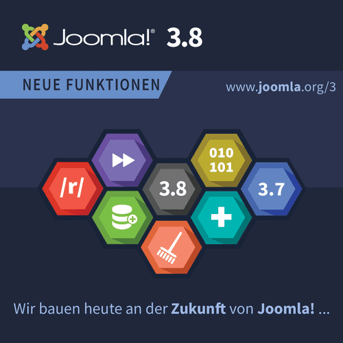 Joomla! 3.8 CMS Joomla! 3.8 (Stable) DE
