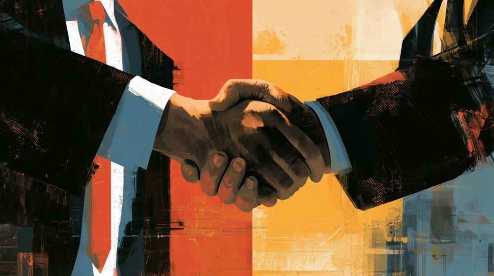 Beispiel Editorial-Illustration im Website-Kontext