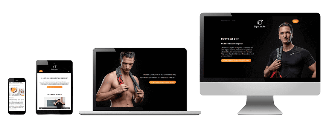 Before we diet Responsive