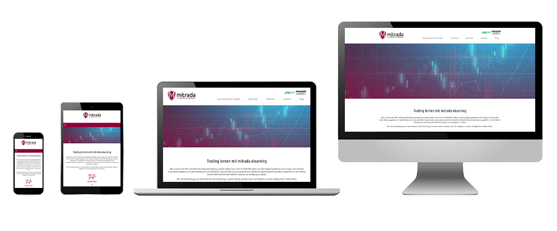 E-Learning Trading Responsive