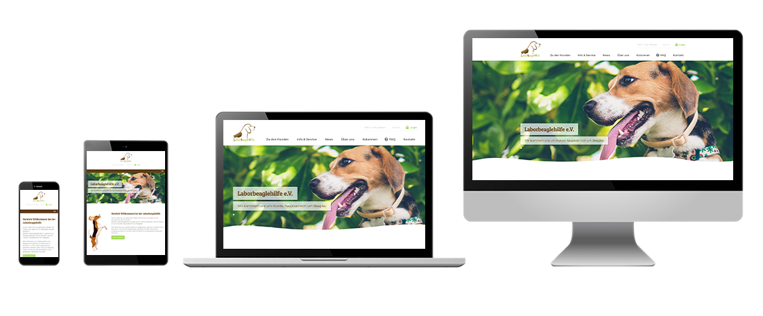 Laborbeaglehilfe Responsive