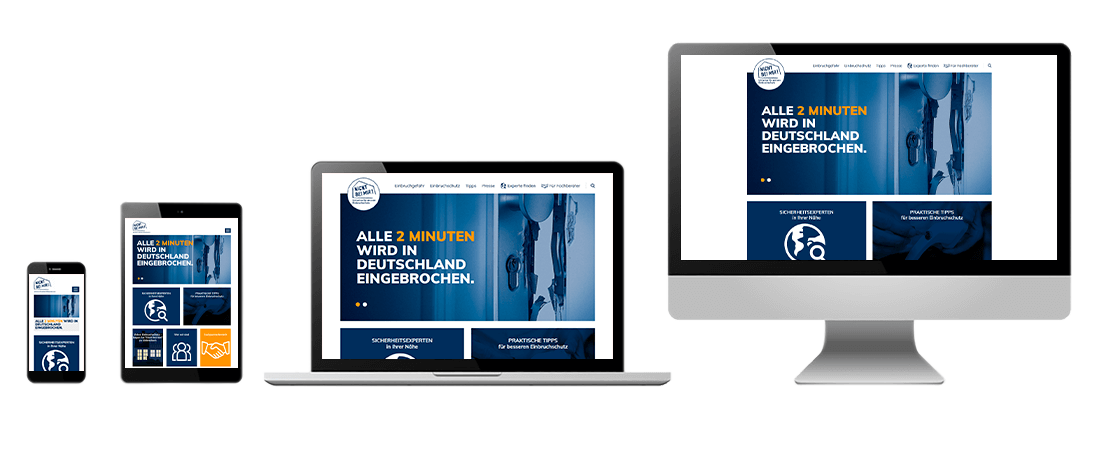 Nicht bei mir! Responsive